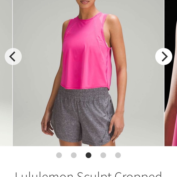 Lululemon sculpt cropped tank - Picture 4 of 6
